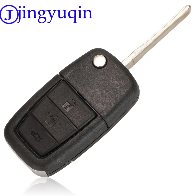 jingyuqin Remote 433mhz Car Key Folding For Chevrolet Caprice for Holden Commodore VE With 3 + Panic Key 3/4 Buttons