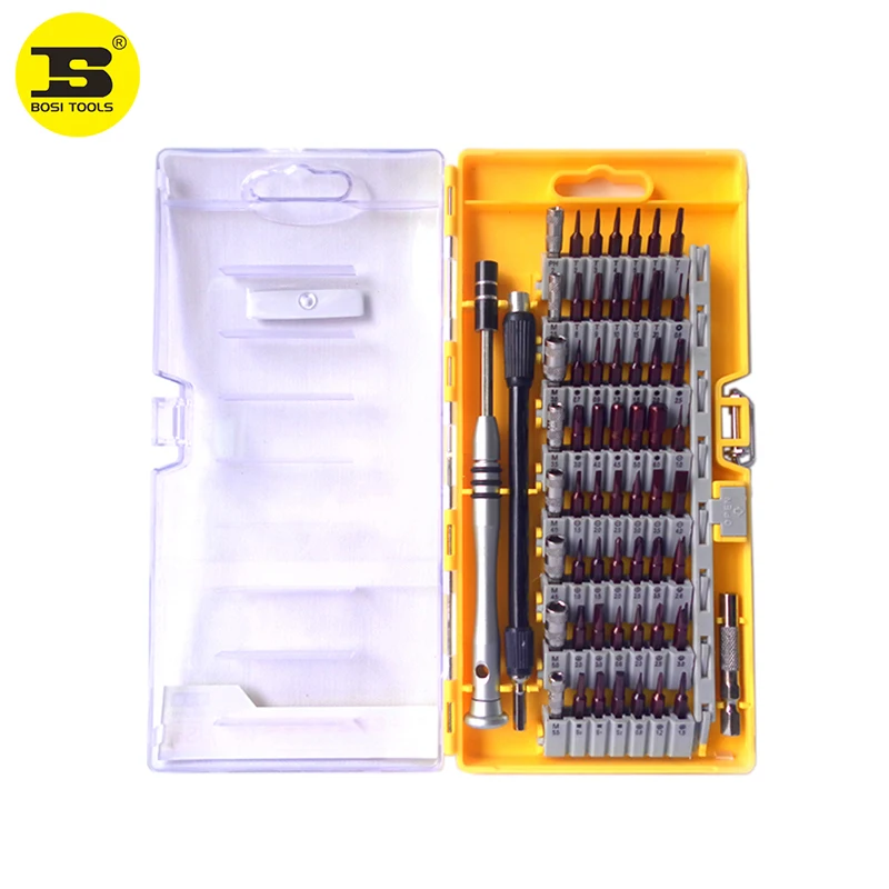 

BOSI Quality New 60PC/PDA/Mobile Phone Repair Screwdriver Bits Kit