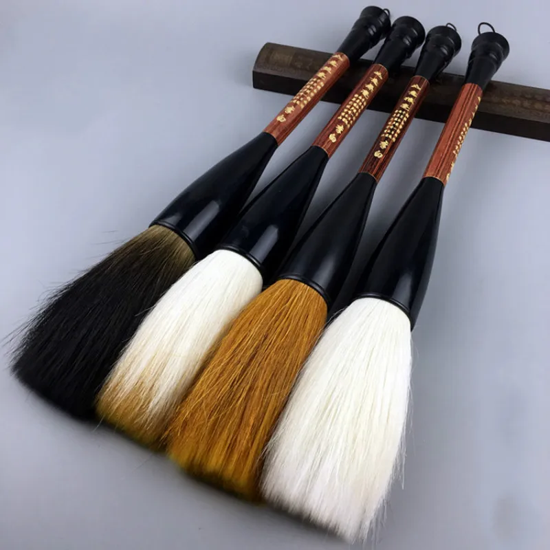 Chinese Calligraphy Brush Ultra Large Calligraphy Brushes Painting Regular Script Couplets Weasel Woolen Writing Brush