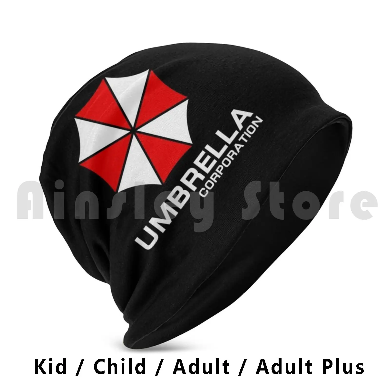 Umbrella Corp. Beanies Knit Hat Hip Hop Umbrella Umbrella Corporation Horror Horror Movie Video Game Gaming