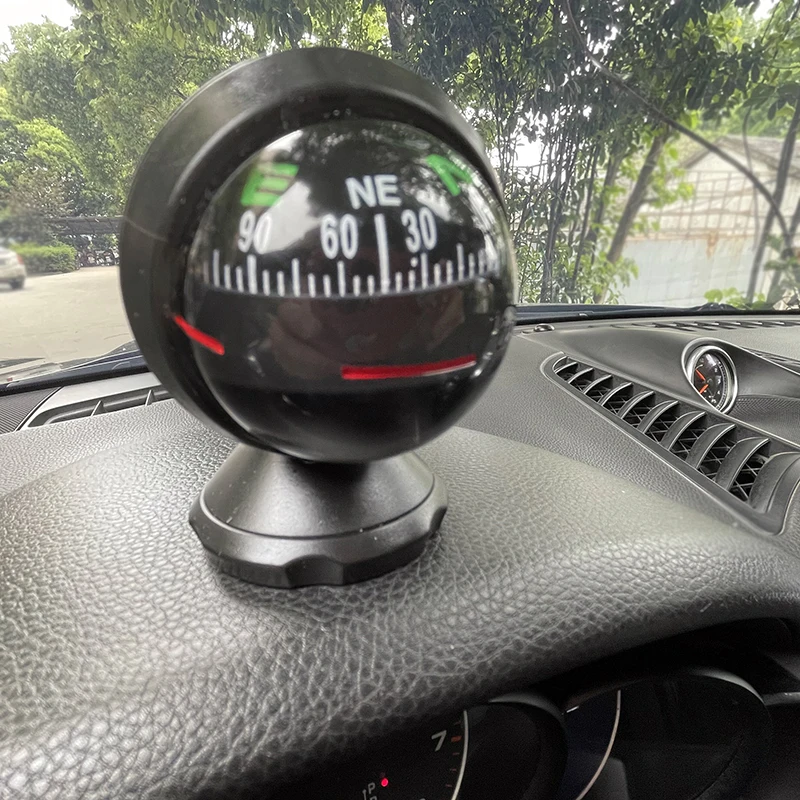 

Car Compass Pocket Mini Ball Bussola Dashboard Mount Navigation Camping Hiking Compass Kompas Brujula coche Boussole Bateau