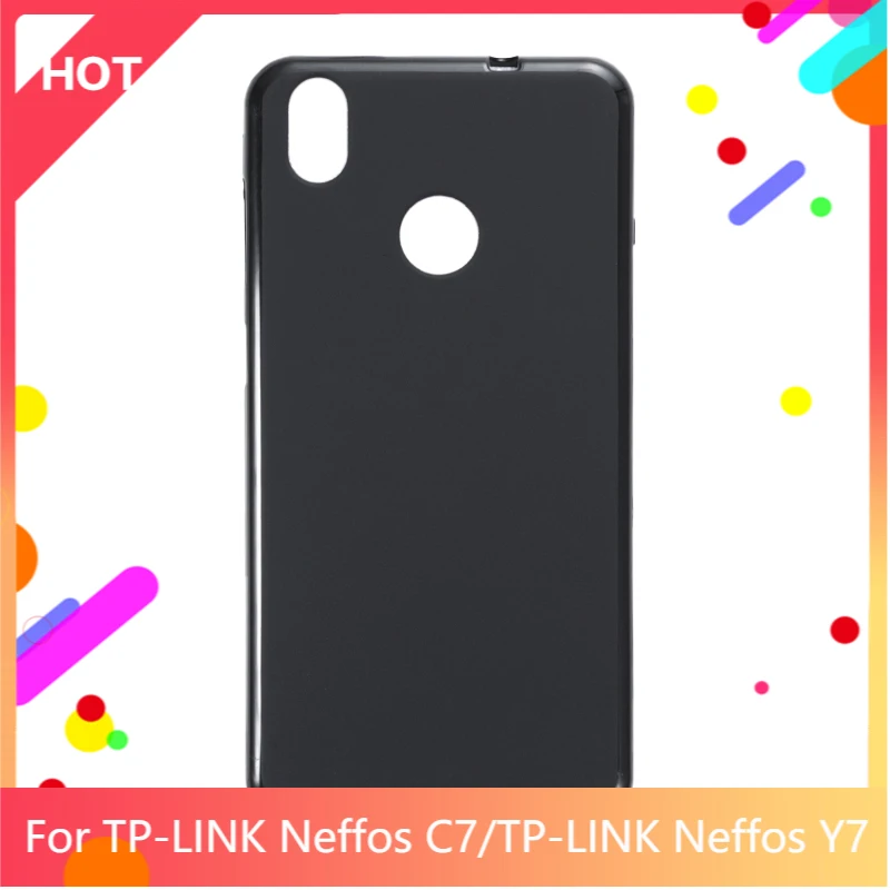 Neffos C7 Case Matte Soft Silicone TPU Back Cover For TP-LINK Neffos Y7 Phone Case Slim shockproof