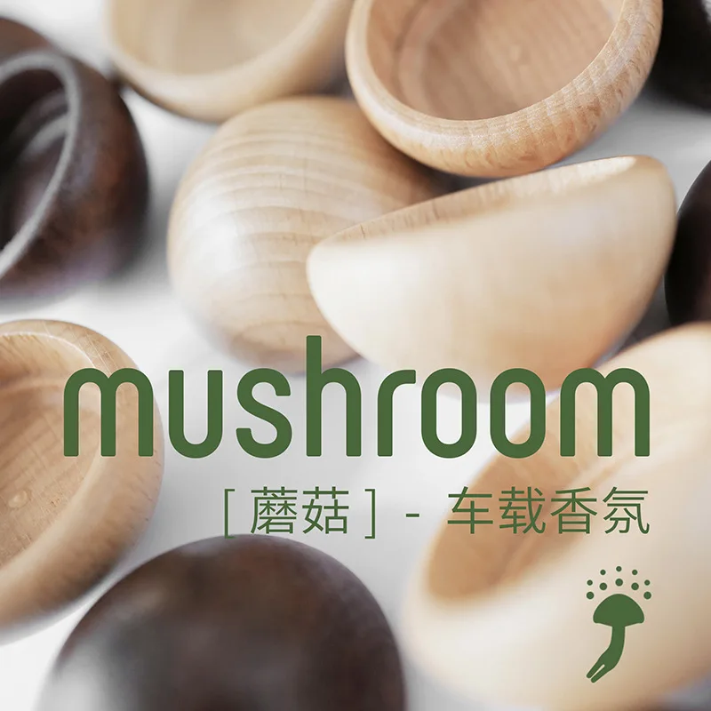 الإبداعية الفطر شكل سيارة معطّر الهواء تنفيس كليب منفذ العطور الناشر العطر حلية اكسسوارات السيارات للرجال العطور