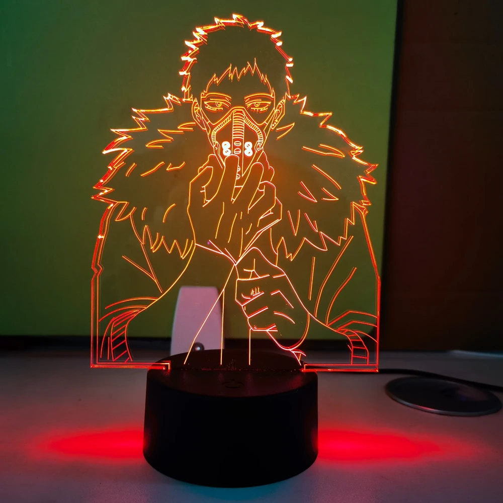 

Anime My Hero Academia Overhaul Led Night Light Lamp for Room Deco Kid Birthday Gift Overhaul 3d Lamp Table lamp