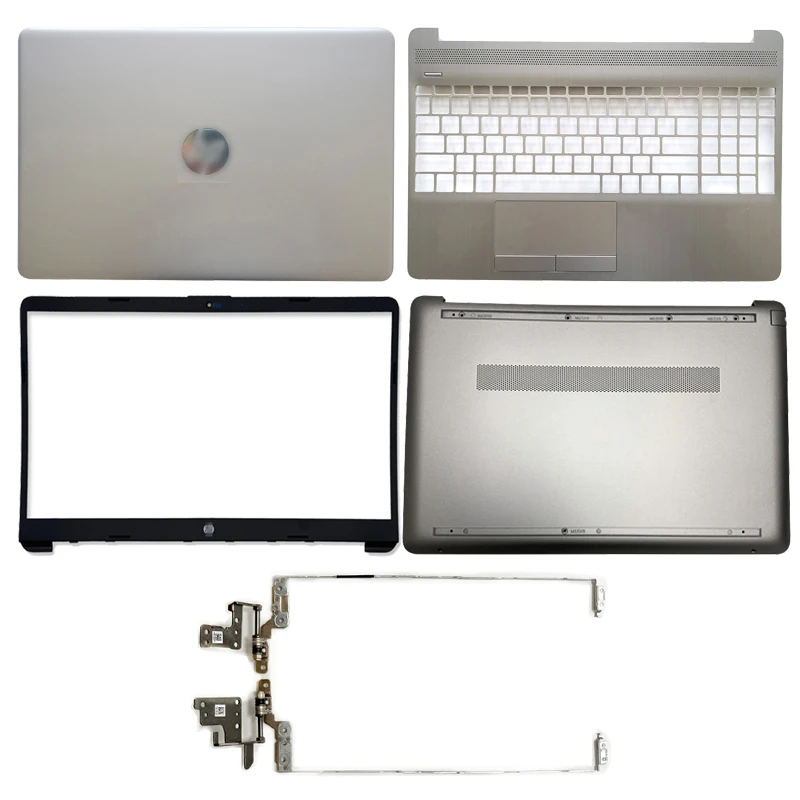 Pop For HP 15-DW 15S-DU 15S-DY Laptop Housing Case LCD Back Cover/Front Bezel/Palmrest/Bottom Case/Hings Top A Cover L52012-001