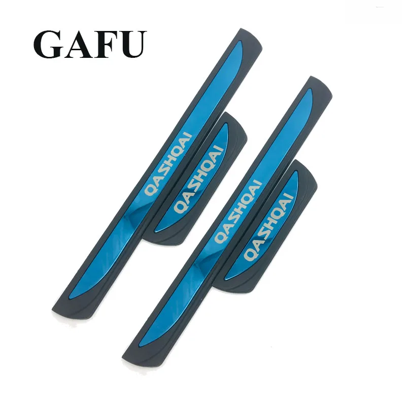 

For Nissan Qashqai J11 2020 2019 2018 2017 2014 Accessories Stainless Steel Car Door Sill Scuff Plate Guard Protector Sticker