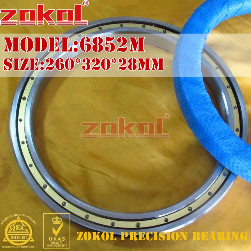 Imagem -06 - Zokol 6832 6834 6836 6838 6840 6842 6844 6848 6852m 2rs de Parede Fina Esferas Profundos do Sulco do Rolamento de Esferas Alta Qualidade