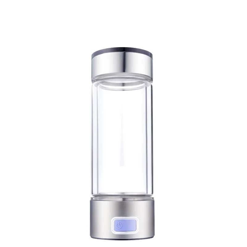 YenvQee Glass Hydrogen Generator Water Bottle SPE PEM Technology Water Ionizer