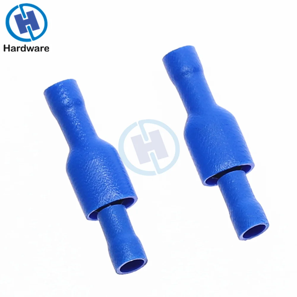 20/50/100Pcs Insulated Spade Crimp Wire Cable Connector 6.3mm Terminal Male Female Kit 16-14 AWG 22-16AWG 12-10AWG