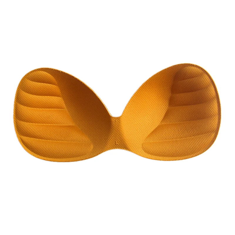 Bikini Padded Inserts Chest Invisible Pad Body-fitted Design Women Swimsuit Pad Insert Breast Bra Enhancer Push Up