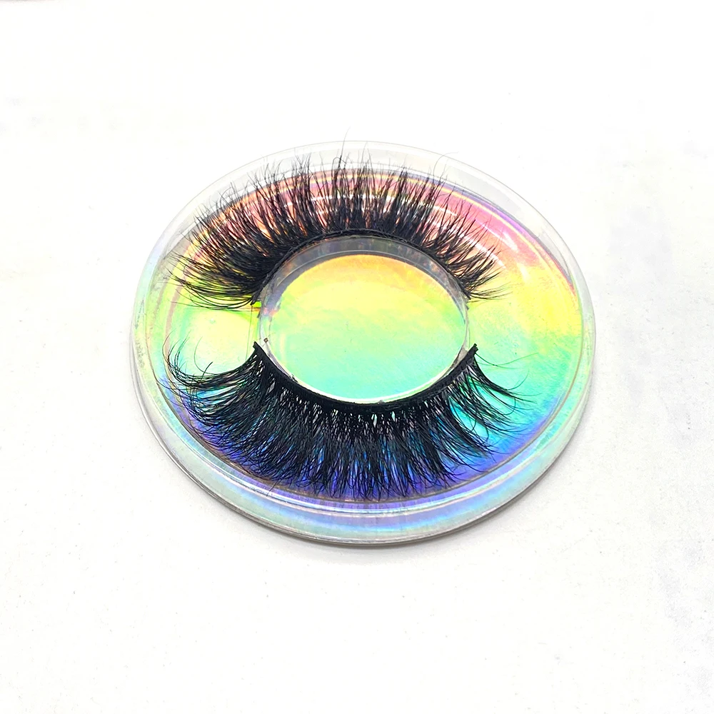 17mm K Series 3D Pure Mink False Eyelashes Daily Thin Style Factory Direct Sales Logo Or Package Can Be Designed Separately