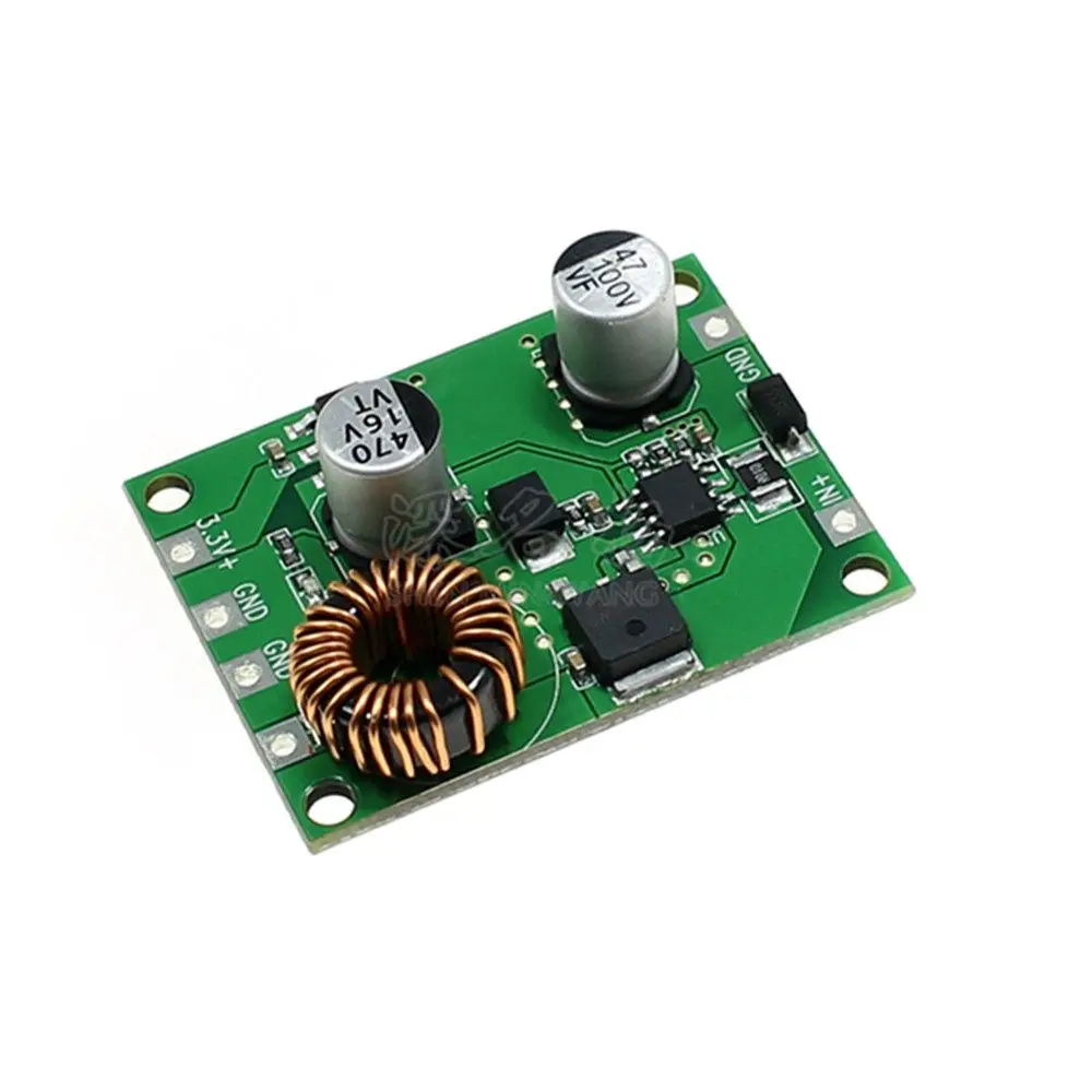 Dcステップダウンライン9V12V24v36V48V60V72Vに3.3V5V3Aハイパワー車両安定化電源モジュール