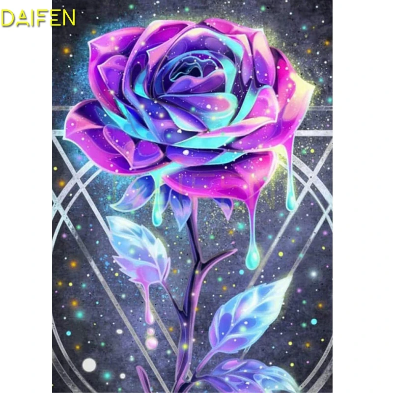 Full Square Diamond mosaic Water rose 5D DIY Diamond embroidery Cross stitch Full Round Diamond painting Oil painting color Lily