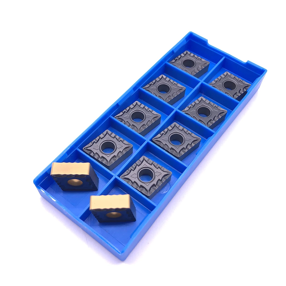 10 قطعة CNMG120408 CQ PC4225 عالية الجودة الخارجية تحول أدوات كربيد إدراج أدوات القطع CNC مخرطة القاطع تحول إدراج