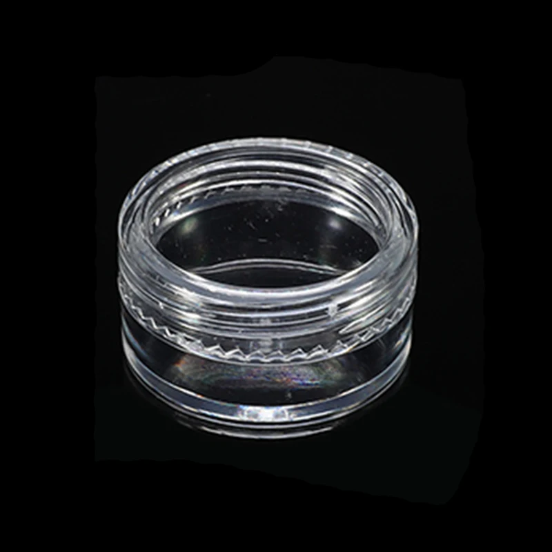 10/20/30/50Pcs 5ML Plastic Makeup Organizer Boxes Clear Jewelry Bead Storage Box Portable Small Round Cosmetic Container Jars images - 6