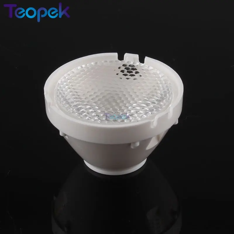 10pcs 21mm XML 15 30 45 60 Degree Reflector Collimator LED Lens For Cree T6 T5 U2 XM-L2 XM-L XHP50 LED Lamp Light