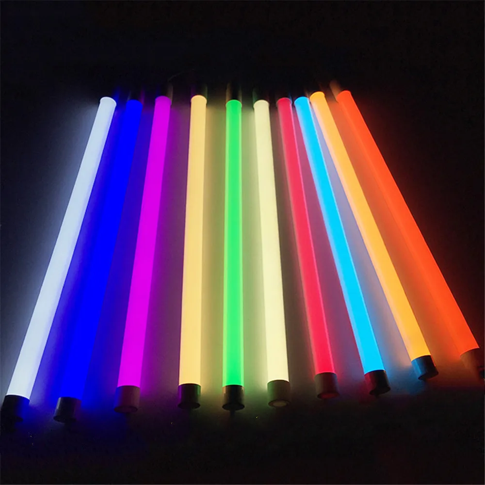 

10PCS LED tube lamp DC 12V led wall lamp 360 lighting 0.9m 1.2m led for shop window bar coffee shop exhibition decoration