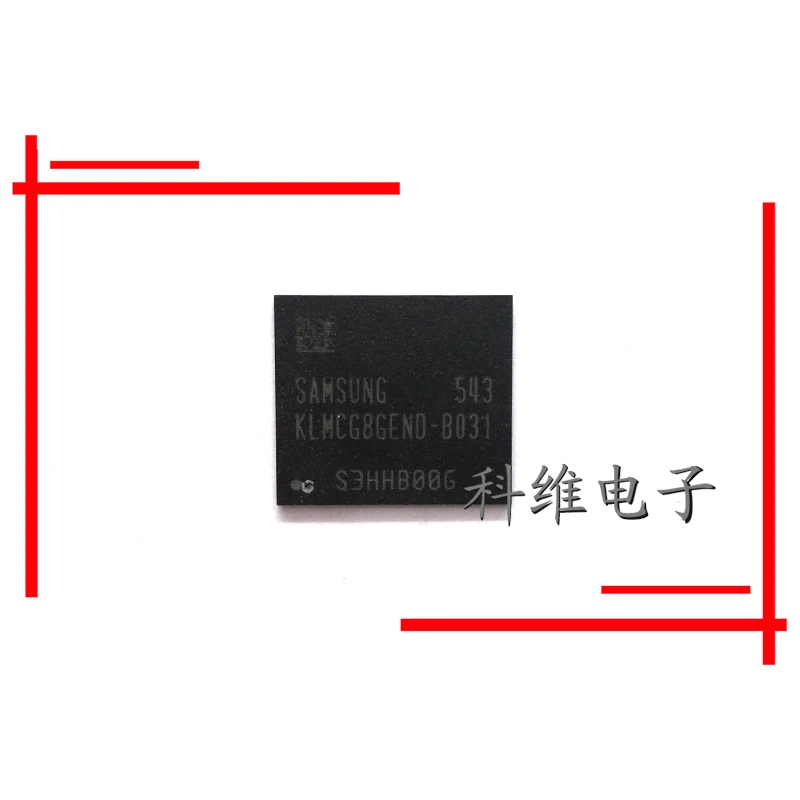 1ชิ้น/ล็อต KLMCG8GEND-B031ขยายหน่วยความจำ64G Ball ตัวอักษร4153 M