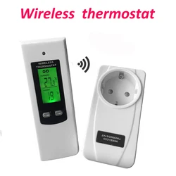 Digital  Wireless   Room Thermostat  Temperature Controller  Heating  Cooling function with Remote Control + LCD backlight