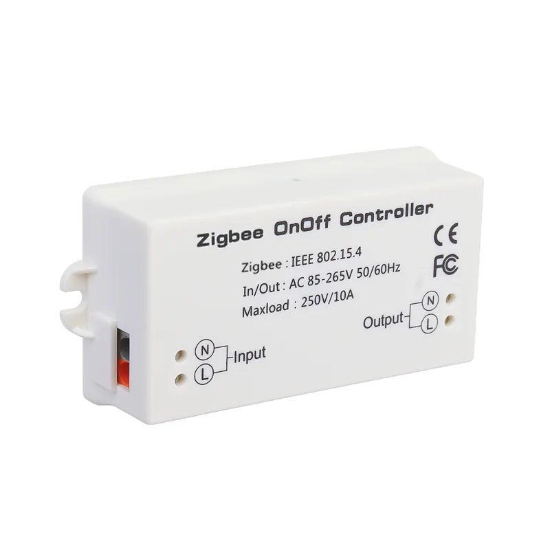 ZigBee – contrôleur de commutateur intelligent marche/arrêt, fonctionne avec Echo Plus, SmartThings Hub,Tuya, eWeLink, Hue, zigbee2mqtt, passerelle ZigBee