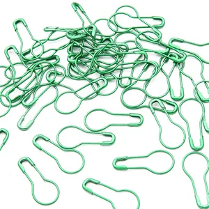 カラフルな編み物かぎ針編みロックステッチマーカーハングタグセーフティピンdiy縫製ツール針クリップクラフトアクセサリー 10ベストセールスクロシュピン-5