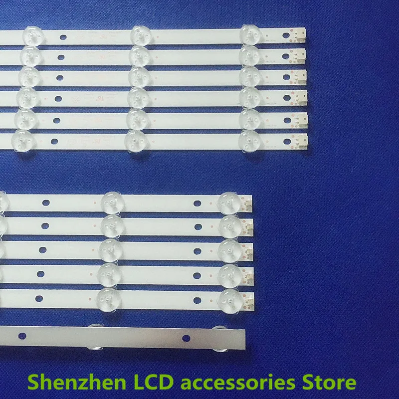 12 جزء/الوحدة 55 بوصة استخدام تلفاز LCD الخلفية شريط 55HUF6501/T3 4708-K550WD-A4213K31 K550WD الألومنيوم 100% جديد