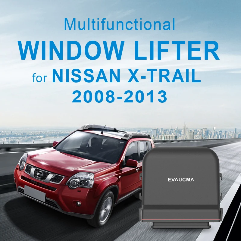 Auto Car Power Window Closer Roll Up Automatically Lift Close 4 windows Kit For NISSAN X-TRAIL T31 2008-2015