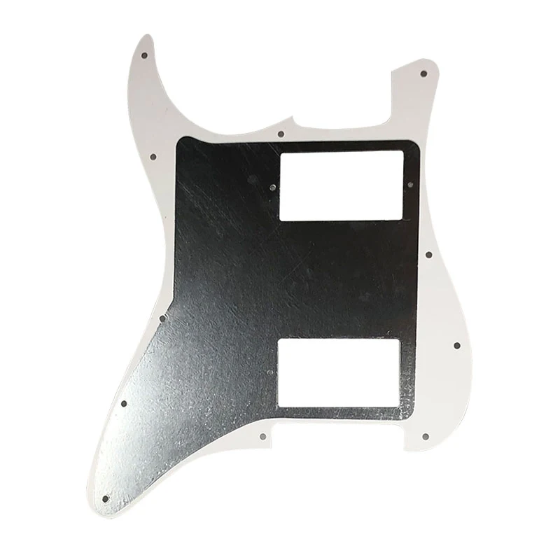 Custom Guitar Parts No Control Hole With 11 Screws For Fender ST HH Strat Guitar With PAF Humbucker Multi Color No Switch Hole