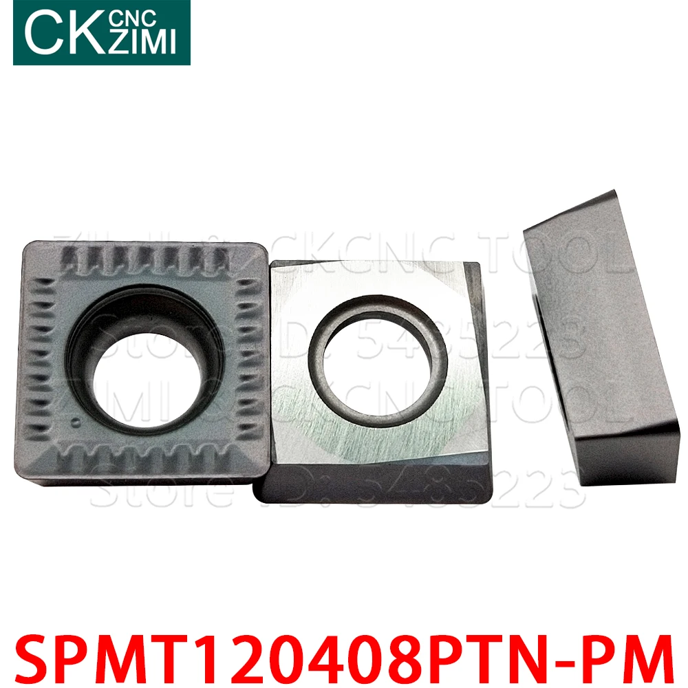 SPMT120408PTN-PM spmt 120408 ptn pm超硬インサート切削工具uドリルインサート旋削工具cnc金属ブラインド穴加工