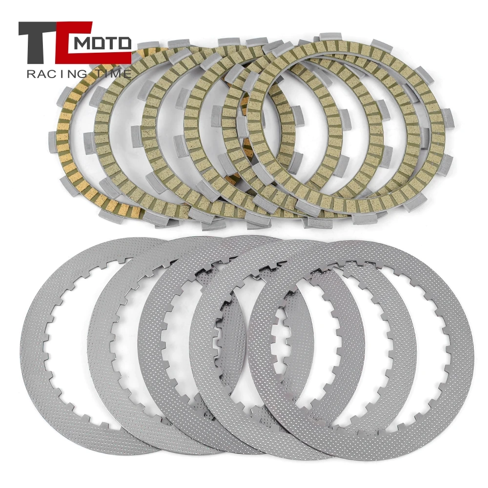 Sprzęgła tarcza cierna płyty zestaw dla Suzuki SP500 SP600 DR500 SP DR 500 600 LS 400 650 1981-2017 LS650 Savage DR600R DR500 ST400