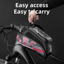Rainproof Bicycle Frame Bag with Touch Screen #3