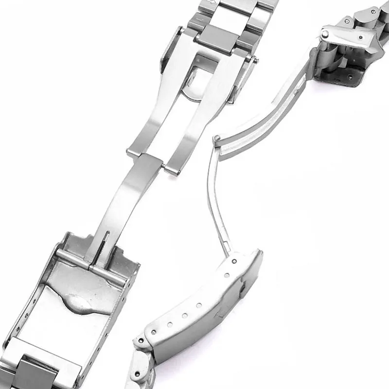 Watchband for TAG heuer watches High qualit Stainless steel male strap 20mm 22mm silver bracelet with folding buckle BAND