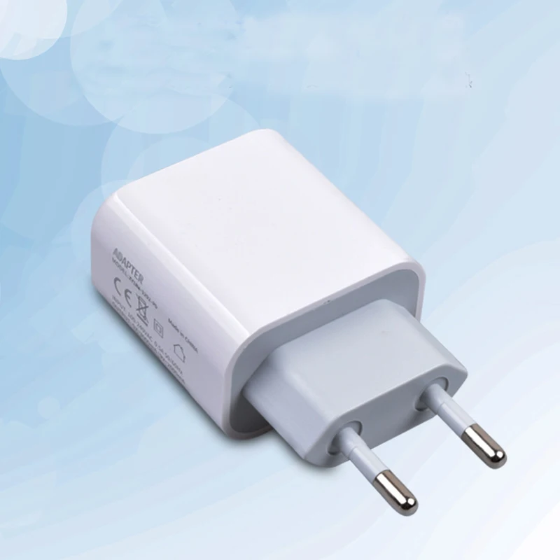 Adaptador de corriente USB C de 18W para iPhone, Cargador rápido PD para teléfono inteligente, 12, 11, Xs, 8