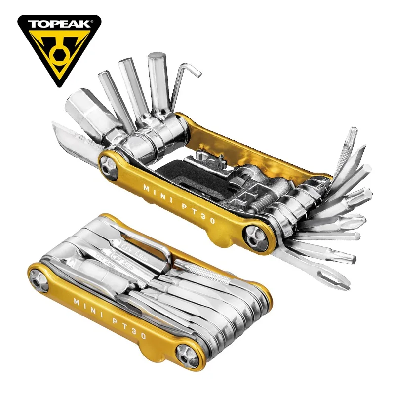 Topeak TT2583 Multi-function 30 in 1 Bike Repairing Tool Kit Bicycle Chain Tool Mini MTB Repair Wrench Kits Road Bike Allen Bits