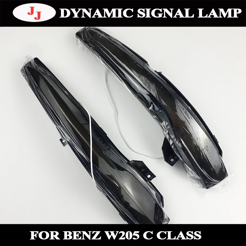 

For Mercedes Benz C Class W205 E W213 S W222 W217 V W447 Blue White Led Dynamic Turn Signal lamp Blinker Side Mirror Indicator