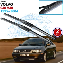 Car Wiper Blade for Volvo S40 V40 1995~2004 Front  Windscreen Windshield Wipers 1996 1997 1998 1999 2000 2001 Car Accessories