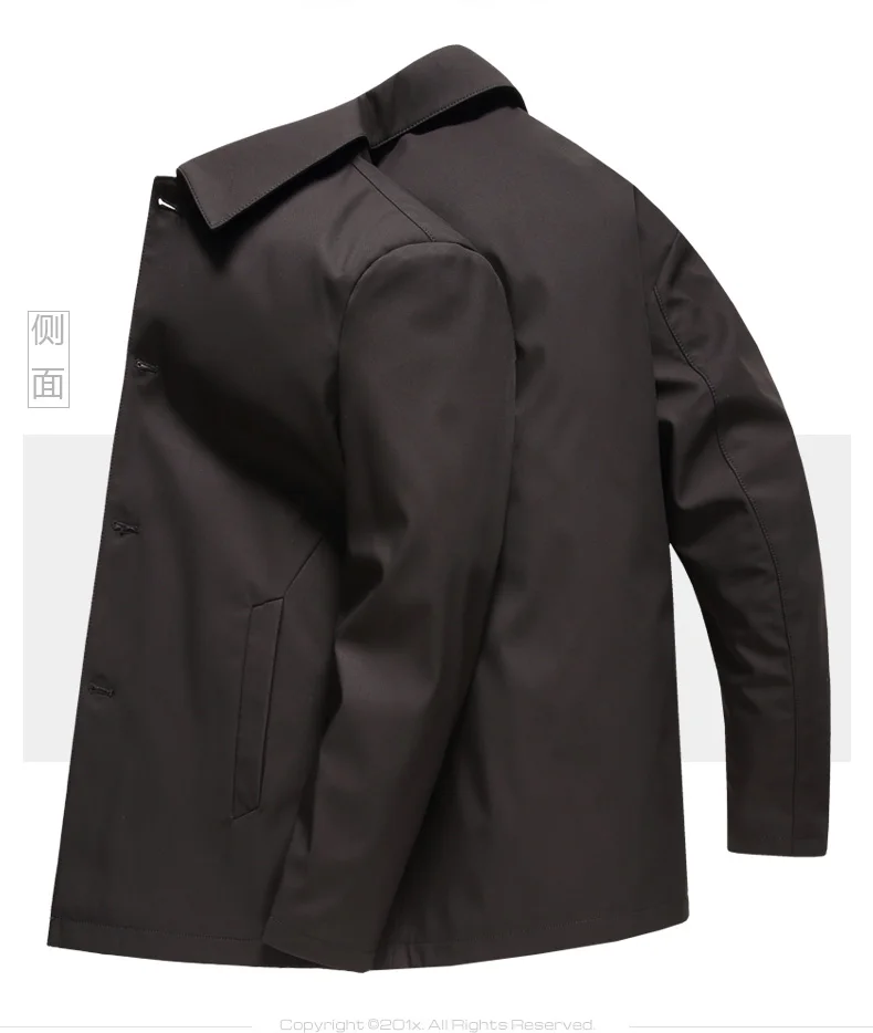 2026 new arrival spring fashion coat men high quality trench coat men,autumn men's casual jackets size M-4XL