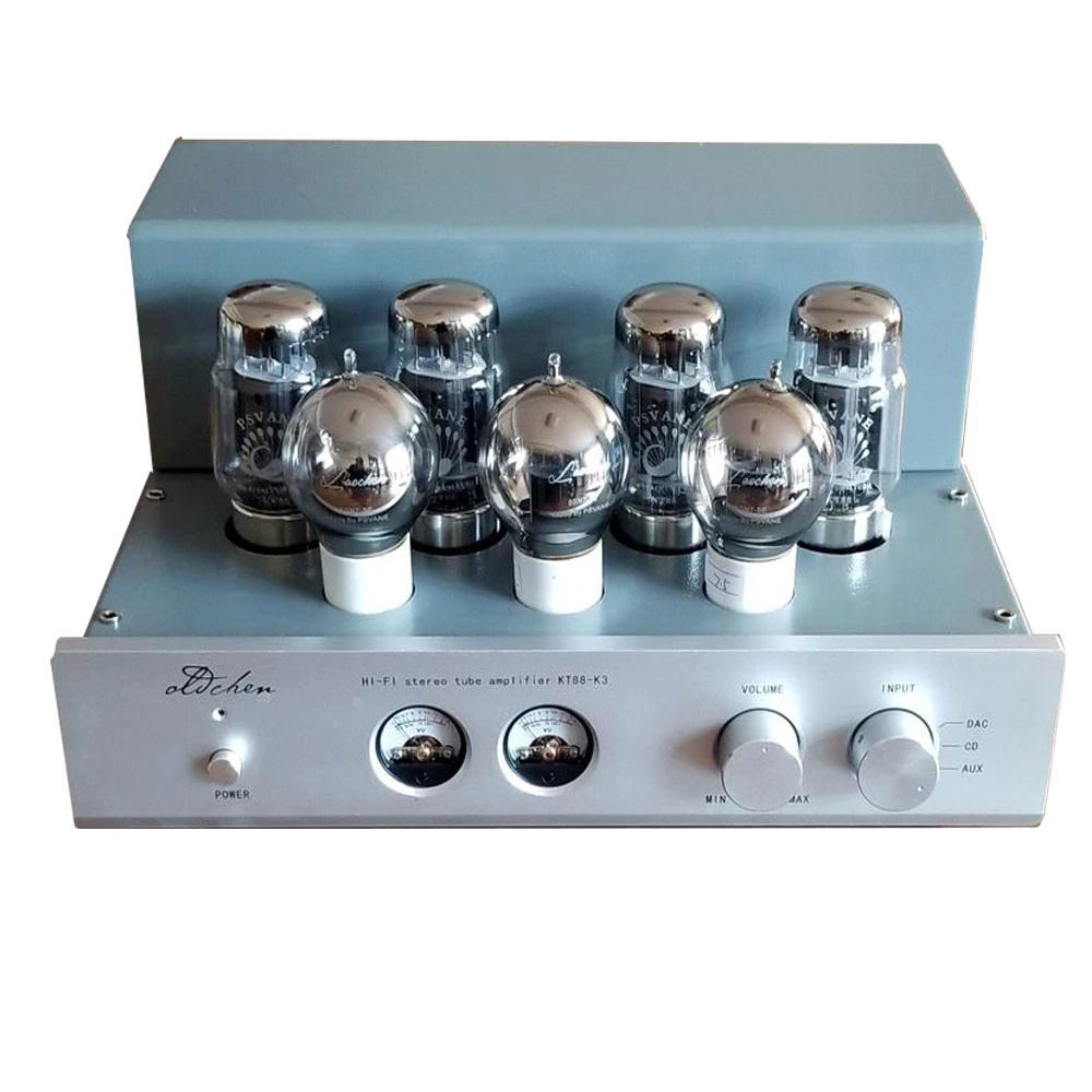 LAOCHEN Vacuum Tube Amplifier amplifier kt88 k3 high power 45W x 2 Class A HIFI fever amplifier 6N8P / 6SN7-SE push-pull KT88