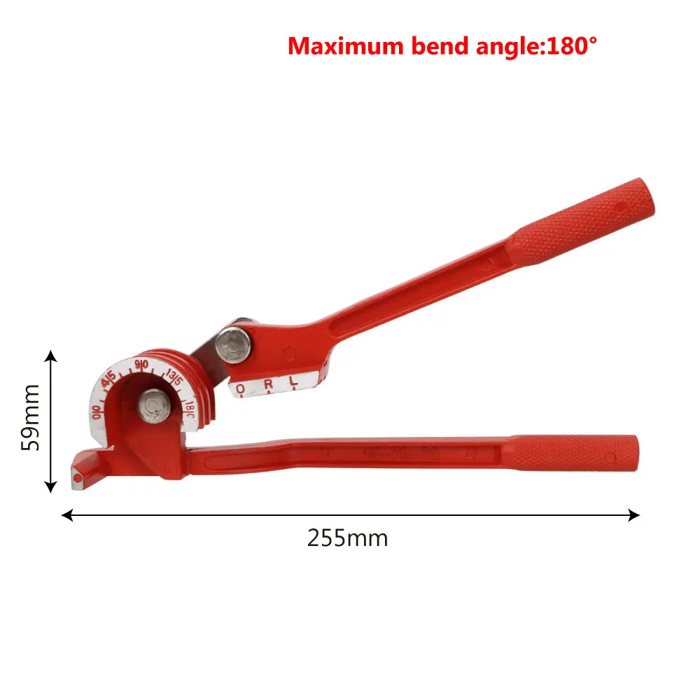 Tube Bending Machine Alloy Steel Curving Pliers 3 In 1 Combination Tube Bender 90 180 Degree Pipe Bending Tool 6mm 8mm 10mm