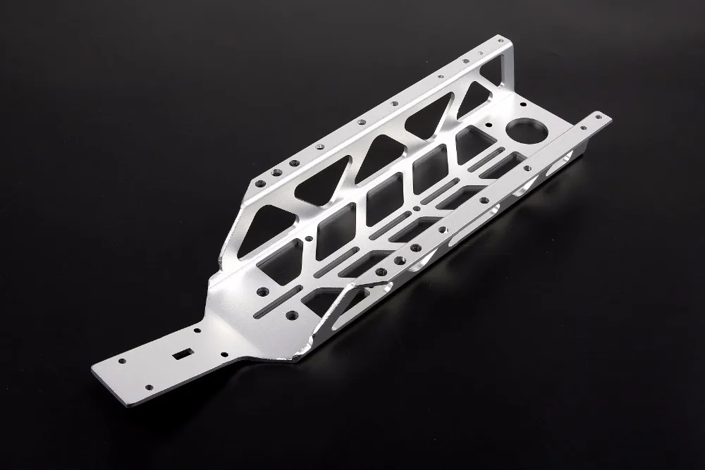 

CNC Metal Keel Chassis Set Fit for 1/5 HPI ROVAN ROFUN KM GTB TS BAJA 5B SS