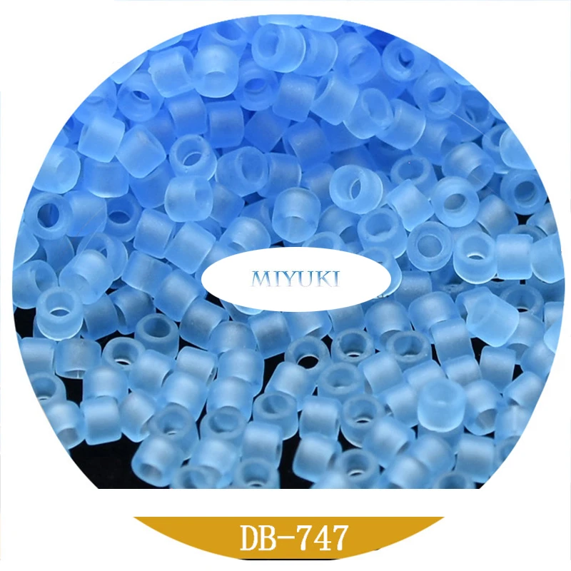 Japanese Miyuki Delica Beads Translucent Matte Series 5G Jewelry Accessories Gifts for Women