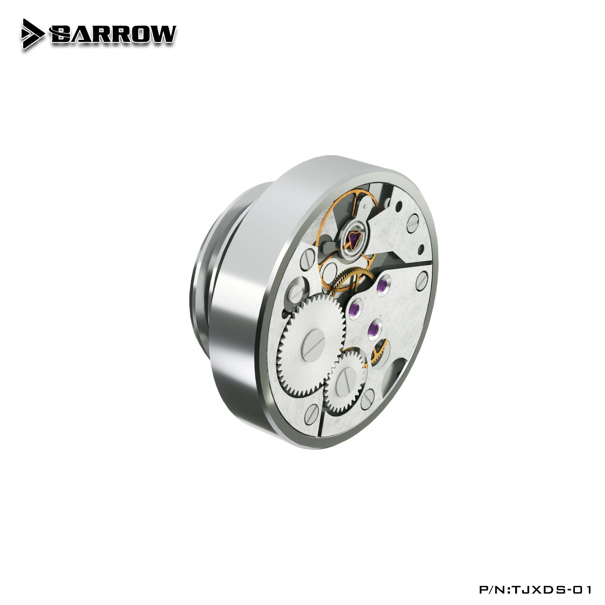 Barrow G1/4 "таймерная серия водяная заглушка, версия часов, запечатывающая заглушка, зеркальная арматура для водяного охлаждения, зеркальная конструкция