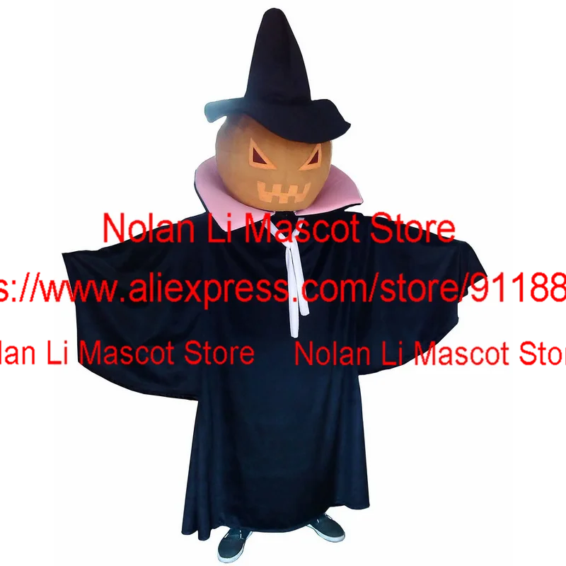 Hot Sale EVA Material Helmet Pumpkin Man Mascot Costume Cartoon Anime Birthday Party Fancy Dress Holiday Celebration 921