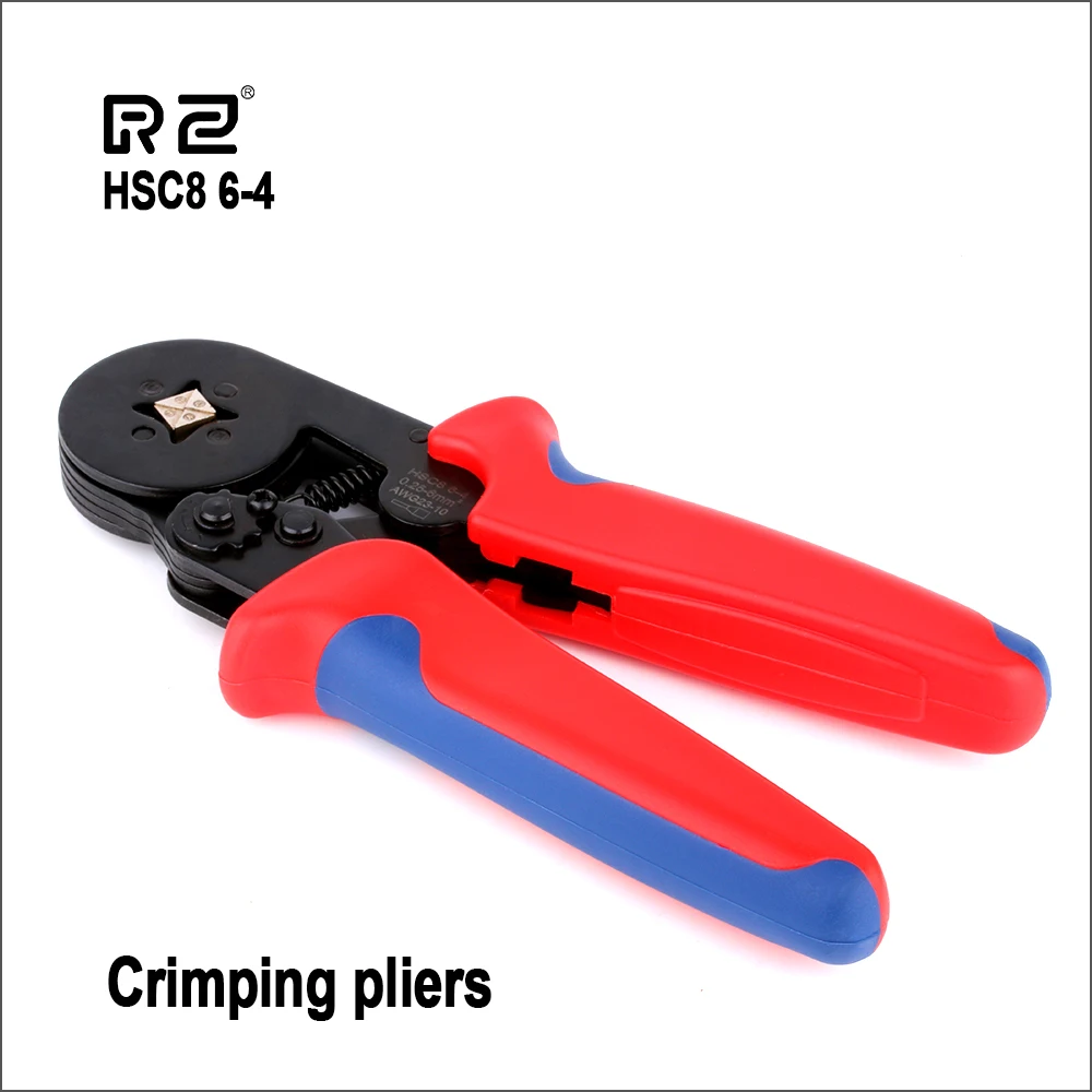 

RZ Crimper Cable Cutter Crimping Plier Tubular Terminal Professional Crimping Wire Stripper 0.25-10MM Hand Tools Pliers Cutting