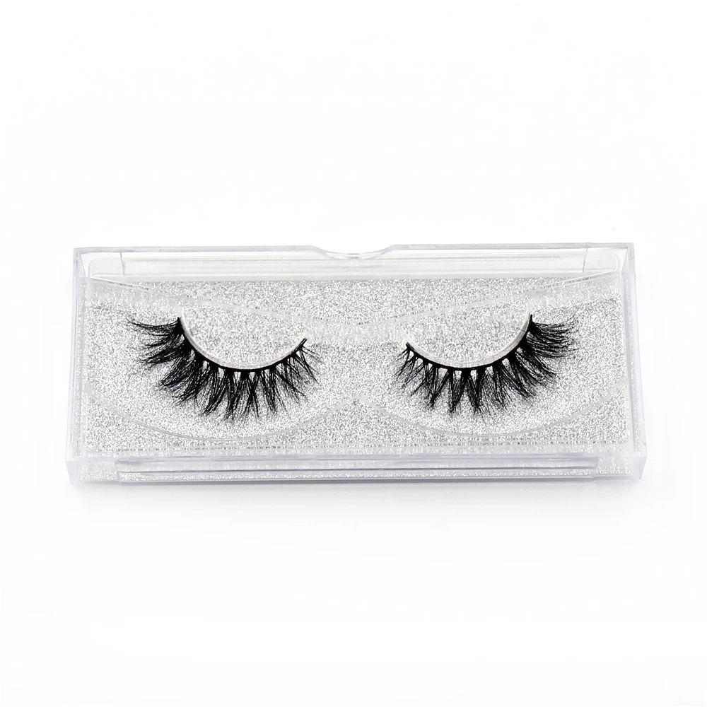 Lehuamao 3D Mink Wimpers Luxe Handgemaakte Mink Lashes Natuurlijke Lange Wimpers Pluizige Valse Lash Eye Populaire Wimpers D21