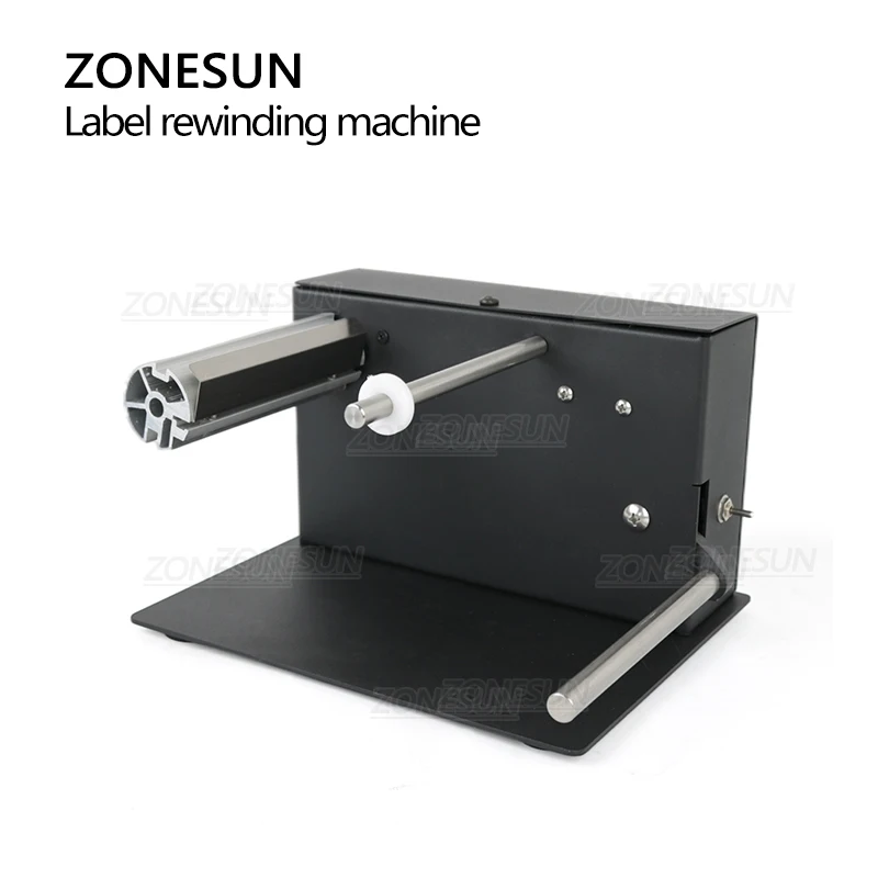 ZONESUN Electric Small Automatic Label Rewinding Machine