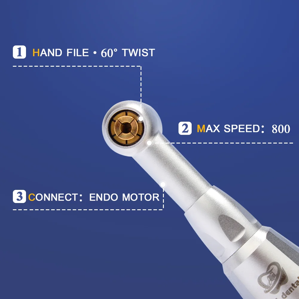 AI-H16 16:1 reduction contra angle low speed handpiece hand files head for LED wireless dental endo motor supply instruments