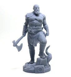 1/18 100mm 10cm 1/24 75mm Resin Model Kits God of War Kratos Figure Sculpture Unpainted No Color RW-236