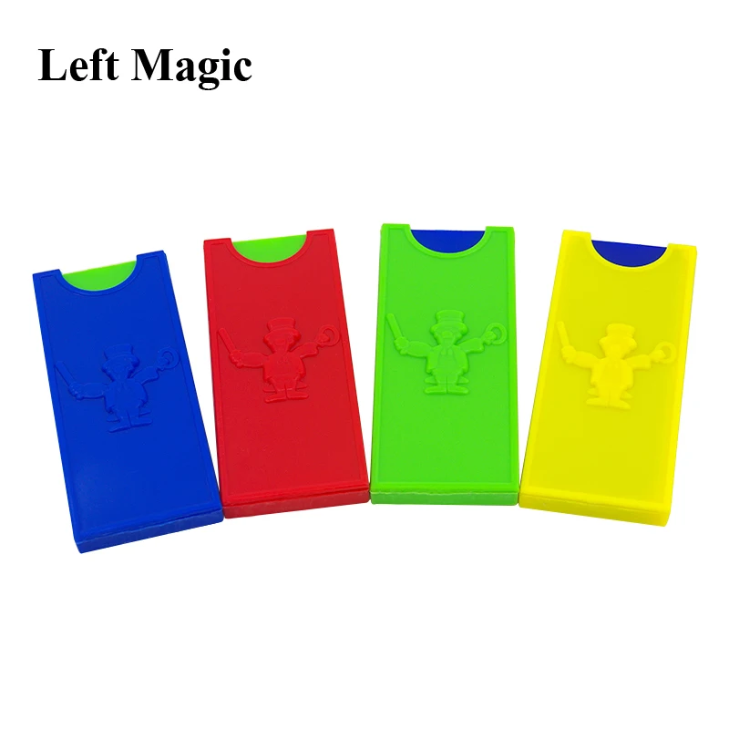 1pcs Coin Disappearing Box Magic Props Children Magic Toy Kids Magic Cool Kid Toys Easy Magic Tricks Amazing Funny