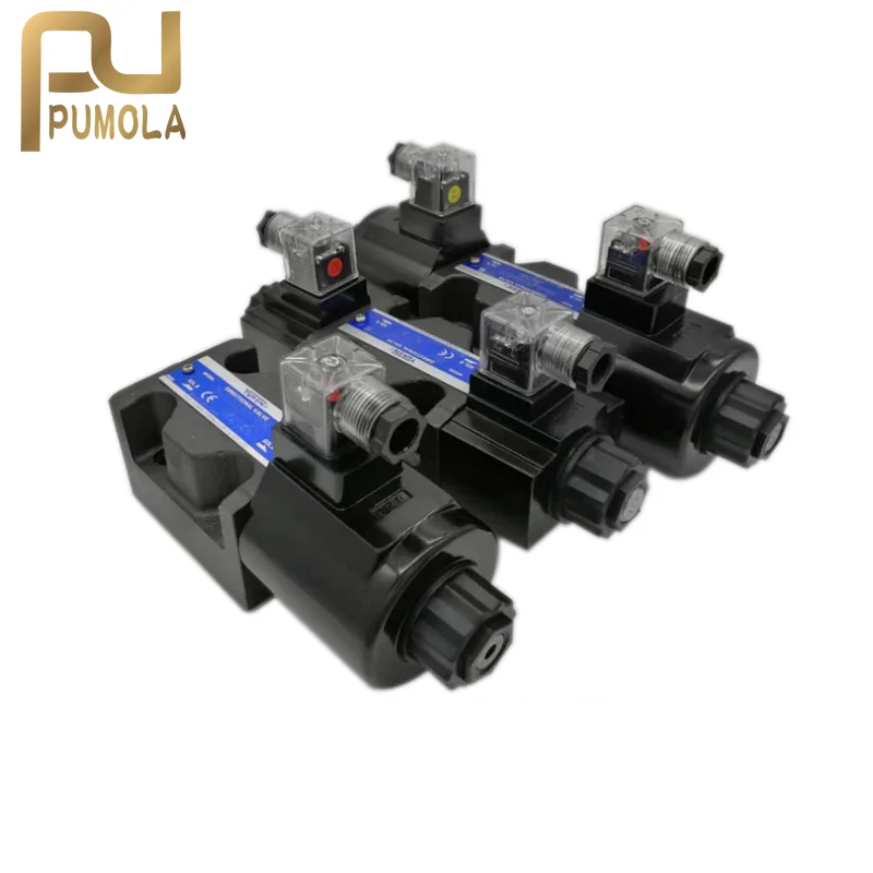 YUKEN DSG-01-3C60-A220-N1-51T  MBP -01-c-3070 MSW-01-X-50 Solenoid Operated Directional Oil Control Valve